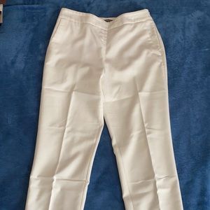Express White Ankle Pants